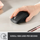 Logitech MX Anywhere 3 - Souris sans fil - Noir-MX Anywhere 3 voyage avec vous, où que vous alliez. Sa forme basse et ergonomique s’adapte à votre main grâce à des prises latérales ultra-douces en silicone pour un confort total