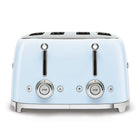 SMEG - Toaster 4 tranches 4x4 - bleu pastel-Obtenez un confort optimal avec le popup de tranches automatique.