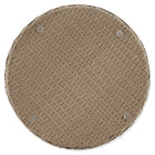 Manhattan Comfort - Ensemble de salon de patio moderne Antibes pour 2 personnes avec table d’appoint - beige et gris - lot de 3-10
