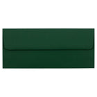 JAM Paper Enveloppes commerciales #10 - 4,125" x 9,5" - Vert foncé - Paquet de 1000-Couleur : vert chasseur / vert foncé forêt