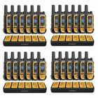Dewalt - Radios Heavy Duty 24 DXFRS300 avec chargeurs 4X 6 ports-22 canaux préréglés sont préréglés avec des codes de confidentialité.