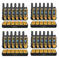 Dewalt - Radios Heavy Duty 24 DXFRS300 avec chargeurs 4X 6 ports-22 canaux préréglés sont préréglés avec des codes de confidentialité.