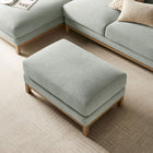 Modway - Roscoe Tissu Ottoman - Brume-Bobine enchevuchée + Ressorts sinueux