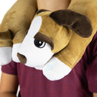 Bouncyband - Coussin de nuque vibrant sensoriel - Chiot-DOUBLE VITESSE : 2 réglages de vitesse offrent une expérience de vibration variable. Le bouton marche/arrêt permet une utilisation avec ou sans fonction de vibration. Utilise 2 piles AA (non incluses)