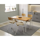 Ceha Canada - Table pliante KMH - 28 po H x 47 po L x  27.5 po l - Blanc Signal-5