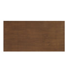 Modway - Ashcroft Table à manger rectangulaire - 69 po - Noyer-Assemblée requise