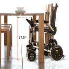 Journey - Zoomer Fauteuil électrique pliant léger - noir-Convient pour le pavé, l’herbe, le gravier et les sols intérieurs