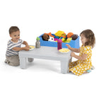 Simplay3 - Table de rangement Play Around-Utilisez le bac pour ranger les jouets, les jeux sensoriels et plus encore.
