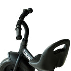 Qaba - Tricycle pour enfants à partir de 18 mois - noir-Dimensions totales : 31,1 po L x 19,9 po l x 22,8 po H (79 x 50,5 x 58 cm) 