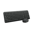 Logitech - Ensemble souris et clavier sans fil Bluetooth MK250 - Graphite-Connexion en quelques secondes: technologie sans fil Bluetooth simple et rapide pour utiliser immédiatement cet ensemble clavier et souris sans fil Logitech prêt à l’emploi, sans dongle ni port USB	