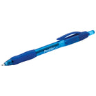 Paper Mate - Stylo à bille Flexgrip Elite rétractable – 1,4 mm – bleu – paquet de 12-Paquet de 12