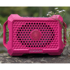 Ecoxgear - Enceinte Bluetooth portable Defender - Rose guerrier-Gestion de sources audio multiples : Connectez-vous via Bluetooth 5.1 jusqu'à 100 pieds et passez facilement d'un appareil à l'autre sans déconnexion
