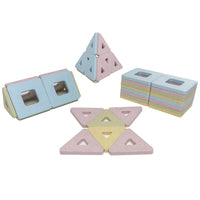 Polydron - Ensemble KinderMag-Explorez la magie de la construction magnétique et de la polarité avec Polydron KinderMag