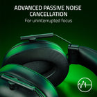 Razer - Blackshark V2 X XBOX Casque esport pour XBSX - Noir-Un confort et une concentration absolus: Conçu pour les longues parties de jeu, ce casque gaming ultra-confortable pour Xbox ou PS5 peut être porté toute la journée et permet de jouer à des compétitions sans distraction