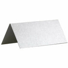 JAM Paper - Marque-places imprimables - 3 3/4 po x 1-3/4 po - Marque-places Stardream argent métallisé - paquet de 12-Couleur : argent métallisé Stardream / Complétez n'importe quel thème de fête et signalez un événement spécial avec des marque-places colorés.