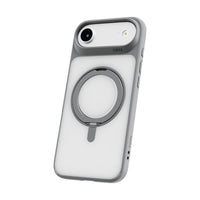TUFF8 - Étui Glide360 Mag Gris iPhone 17 Air-Support rotatif à 360° : intégré, pivote à plusieurs angles pour un usage mains libres