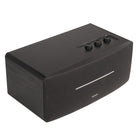 Edifier - D12 Enceinte stéréo de bureau Bluetooth intégrée - Noir-Le boîtier en bois de qualité minimise la résonance acoustique et produit un son riche et chaleureux