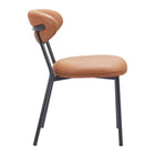 Zuo - Rorun Chaise de salle à manger - Brun - Ensemble de 4-Garantie limitée de 3 ans
