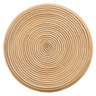 Modway - Tavi Sablier Rotin naturel Table d’appoint ronde - Naturel-6