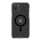 AXS - PROShield Plus etui transparent compatible avec MagSafe teste contre les chutes pour Apple iPhone 14 Max, Noir-Fabrique avec un revêtement anti-UV et anti-jaunissement