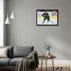 Kirill Kaprizov Minnesota Wild - Toile encadree - 31" x 22"-Prêt à accrocher - livré entièrement assemblé