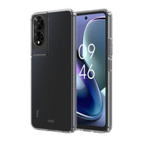 AXS - ULTRA CLEAR Étui testé contre les chutes pour TCL 50 XE NXTPAPER - Transparent-Protection anti-UV pour afficher clairement le design original de votre cellulaire