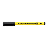 Staedtler - Noris stylo à écrire - 0.6mm - noir-DRY SAFE - peut être laissé ouvert pendant des jours sans sécher