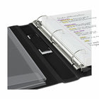 Staples - Reliure Better Binder, 1 po, noir-Grâce à la fenêtre transparente, ces reliures sont de bonnes reliures de présentation
