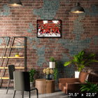 Florida Panthers 20x29 2024 Stanley Cup - Toile encadree - 31" x 22"-Sous licence officielle de la LNH et de l'AJLNH