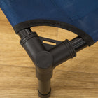 PawHut - Lit pour chien surélevé, couchette surélevée pour chiens de taille M, intérieur/extérieur, 30 po L x 24 po l x 7 po H, bleu-Cadre en acier résistant aux éclats supportant jusqu’à 40 lbs, garantissant une utilisation longue durée 