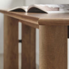Modway - Amistad 72" Bois Banc - Noyer-5