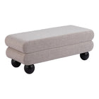 Zuo - Davao Banc - Gris-Confortable et durable avec un style contemporain raffiné