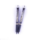 Pentel - Stylos à encre gel permanente EnerGel - 0,5 mm - encre noire - paquet de 2-Stylos gel à pointe rétractable