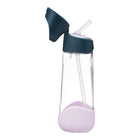 b.box - Bouteille Tritan - 600ml - Rose Indigo-Bouteille en Tritan légère et résistante avec couvercle à clapet.