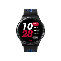 Reebok - Montre Sport Connectée Pulse - 45 mm - Acier Minuit-Certification IP68 : résistance à l’eau et à la poussière, idéale sous la pluie, en pleine séance ou après un rinçage express