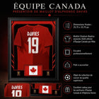 Frameworth - Coupe du Monde FIFA 2026 Officielle Canada Alphonso Davies Cadre Réplique de Maillot - 25,75 po x 33,75 po-8