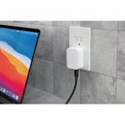 Scosche - Haute performance 240W USB-C à USB-C Câble tressé - 4 pi - Noir-4