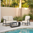 Zuo - Rein Fauteuil d’appoint - Beige-Dimensions: 33,5 po L x 24,2 po L x 31,9 po H