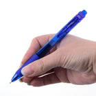 Pentel – Stylo gel rétractable EnerGel-X Pointe aiguille – 0,5 mm – Encre bleue – Paquet de 12-C’est un produit Recycologie ! Ce produit est fait de plus de 50 % de matières recyclées.