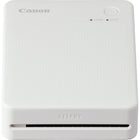 Canon - Imprimante photo compacte Canon SELPHY QX20 - blanche-Imprime à la fois au format carré (2,7" x 2,7") et au format carte (2,1" x 3,4")