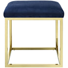 Modway - Anticipate Ottoman in Marine d’or-Capsules de pied non marquées