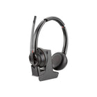 HP - Casque et support de chargement Poly Savi 8220 - Noir-Le casque téléphonique est parfait pour une utilisation quotidienne avec des appareils électroniques compatibles