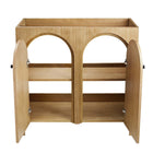 Modway - Appia 36" Armoire de toilette de salle de bain (lavabo non inclus) - Chêne-Assemblée requise