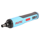 Fixtec - Kit de tournevis sans fil 4V lithium-ion & 26 pièces d'accessoires, USB-Logé dans un boîtier élégant et robuste avec 26 accessoires, dont 24 embouts CRV, un embout PH2 de 50 mm et un porte-embout de 60 mm.