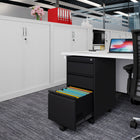 Ceha - Piètement mobile, série MDG, tiroirs boîte-boîte-classeur, noir jet-Gain de place : Empreinte compacte s'intégrant parfaitement sous les bureaux ou dans les espaces de travail.