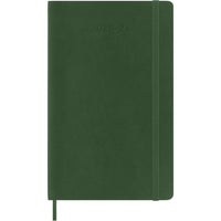 Moleskine - Agenda semainier  Classic 18 mois 2026-2027 - couverture souple - 12 -7 x 21 cm - vert myrte - Anglais-Agenda semainier daté de juillet 2026 à décembre 2027

