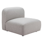 Zuo - Biak Chaise centrale - Gris-Assemblage requis
