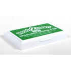 Ready 2 Learn - Tampon encreur lavable - Vert - Paquet de 6-Facile à ranger: Ce tampon encreur est emballé dans un étui à rabat en plastique robuste pour un rangement facile. Si l'encre est un peu sèche, ravivez-la avec quelques gouttes d'eau.