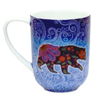 Oscardo - Tasse porcelaine « Ours Céleste » de Kim McDonough - 485 ml-Tasse en porcelaine à forme large - Contient 485 ml / 16 oz, idéale pour le café, le thé et les boissons chaudes