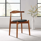 Modway - Stalwart Restauration Fauteuil d’appoint - Noir noyer foncé-Assemblée requise